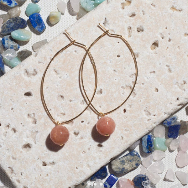 Lenny Gemstone Earrings Lenny Eva