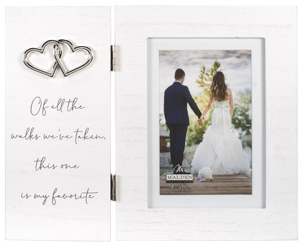 Of All The Walks We've Taken Wedding Photo Frame