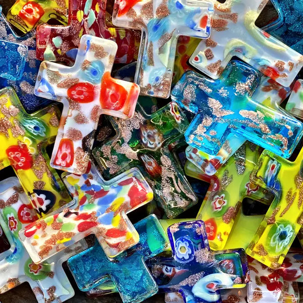 Glass Pocket Cross