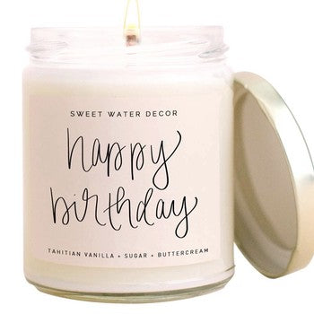 Sweet Water Message Candles 9 Oz
