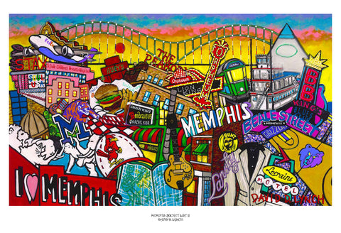 Best Of Memphis 19x13 Horizontal David Lynch (Bucket List #3)