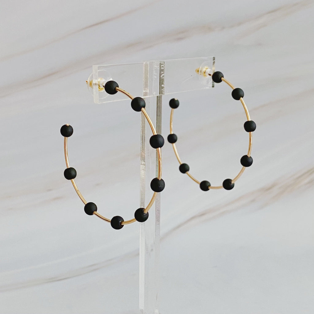 Games On Cloud Nine Hoop Earrings