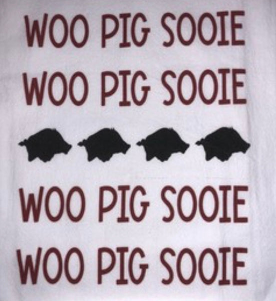 College Flour Sack Towels