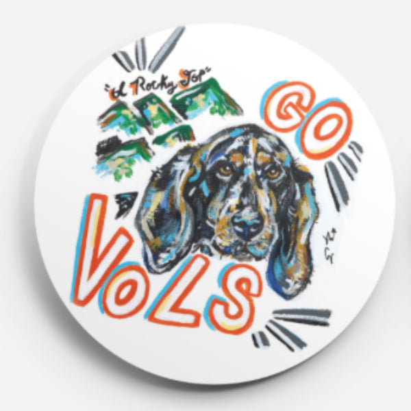 SEC Gameday Fan Button Natalie Cooper