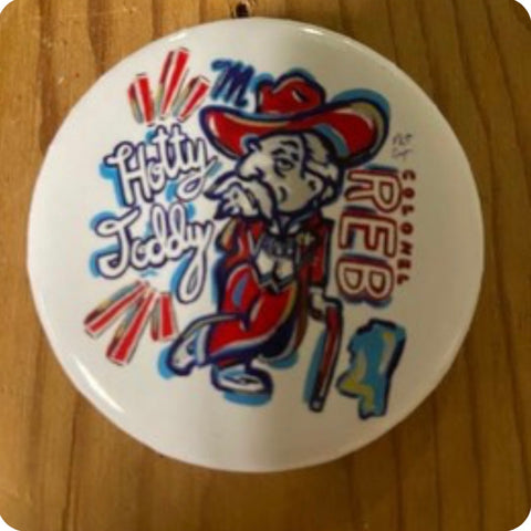 SEC Gameday Fan Button Natalie Cooper