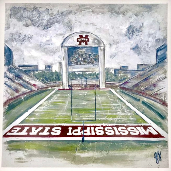 SEC College Stadium Art Prints Georgia Jane Designs