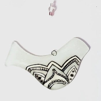 Fused Glass Bird Suncatcher 6 asst. colors