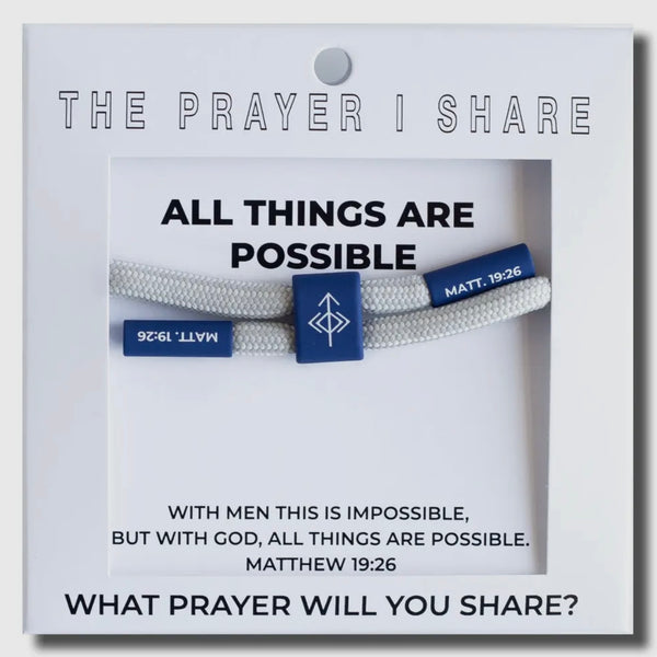 The Prayer I Share Unisex Bracelet