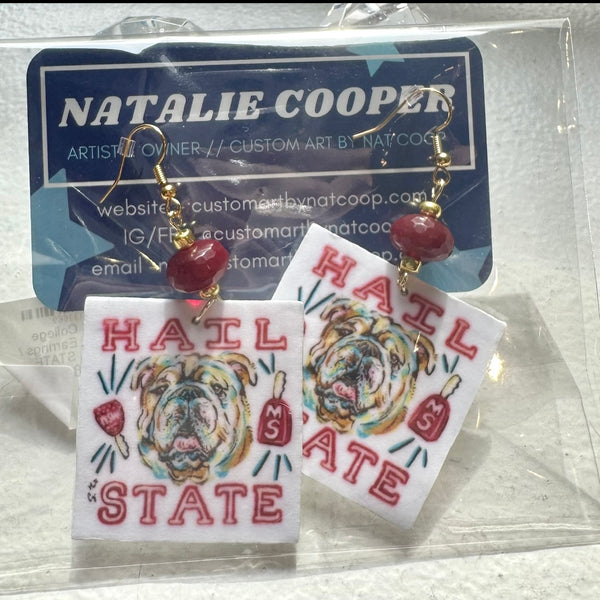 SEC College Mascot Earrings Natalie Cooper