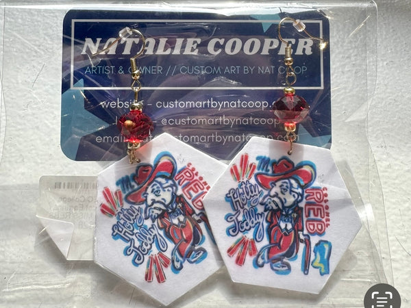 SEC College Mascot Earrings Natalie Cooper