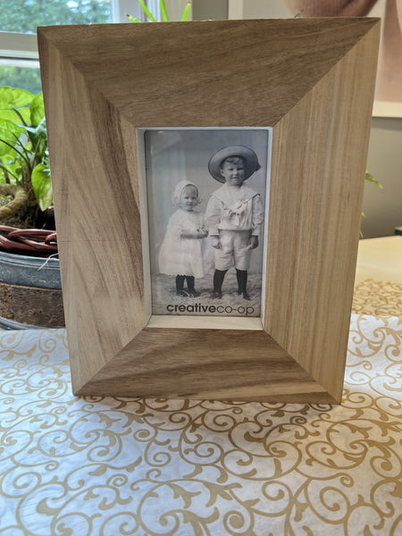 Natural 3 x 5 Wood Block Frame – More Than Words