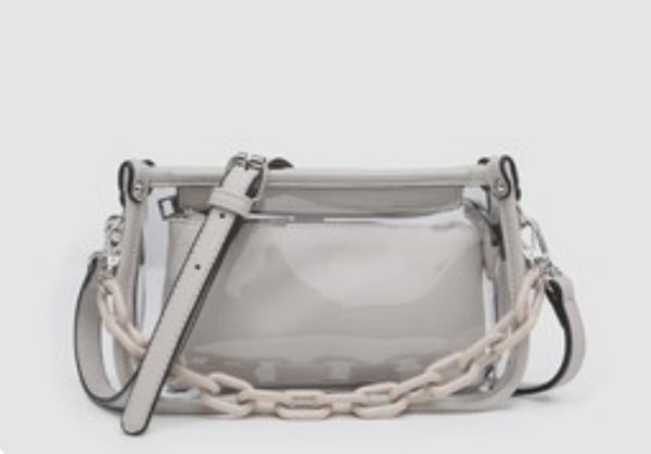 Jessica Clear Crossbody Purse