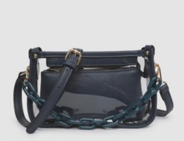 Jessica Clear Crossbody Purse