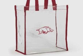 Clear Stadium College Bags Ast
