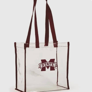 Clear Stadium College Bags Ast