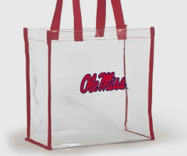 Clear Stadium College Bags Ast