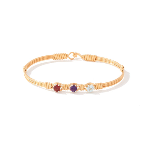 You Are My Sunshine Ronaldo CUSTOM BRACELET - THREE STONES