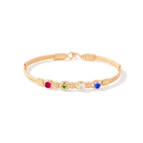 You Are My Sunshine Ronaldo CUSTOM BRACELET - FOUR STONES