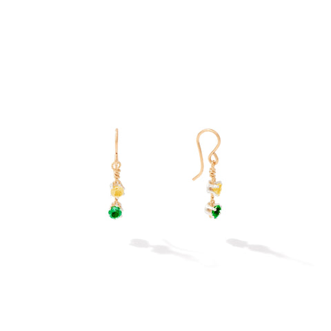 You Are My Sunshine Ronaldo CUSTOM EARRINGS - TWO STONES
