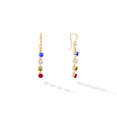 You Are My Sunshine Ronaldo CUSTOM EARRINGS - FOUR STONES