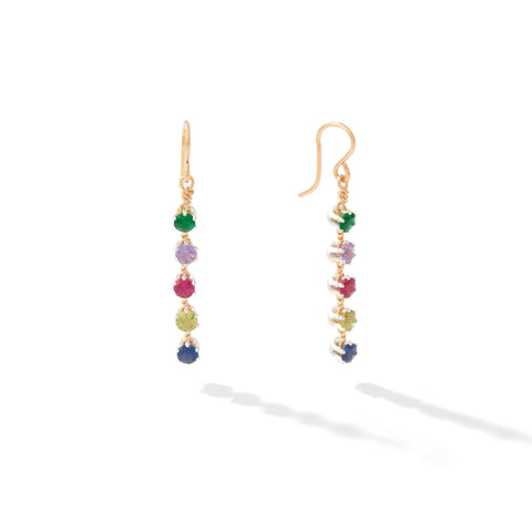 You Are My Sunshine Ronaldo CUSTOM EARRINGS - FIVE STONES
