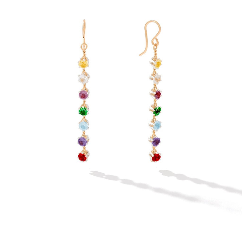 You Are My Sunshine Ronaldo CUSTOM EARRINGS - SEVEN STONES