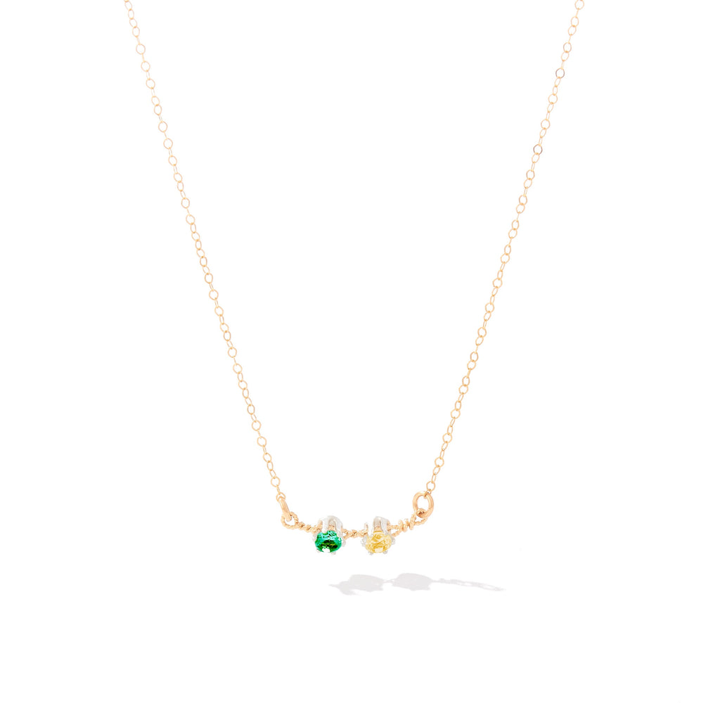 You Are My Sunshine Ronaldo CUSTOM NECKLACE - TWO STONES