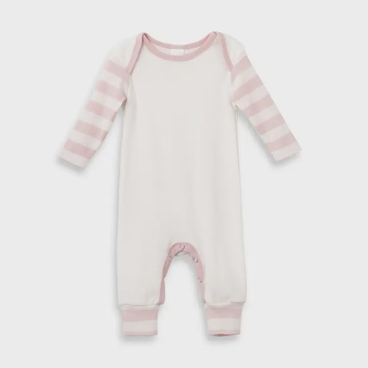 Stripe Cotton Romper