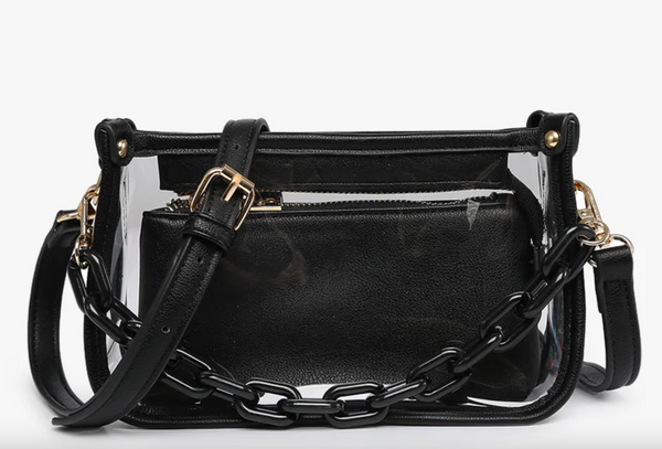 Jessica Clear Crossbody Purse
