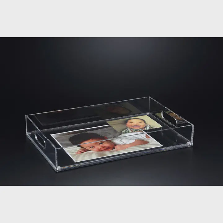 11x17 Rectangular Insertable Acrylic Tray With Magnets