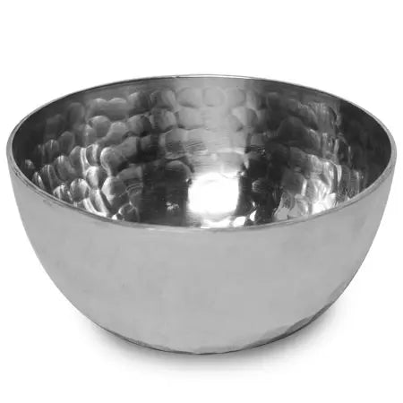 4.25" Hammered Silver Small Bowl
