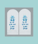 Scripture Socks The joy of the Lord is your strength