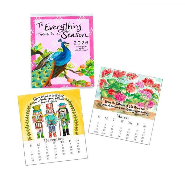 2026 Desk Calendar by Candice Boatright