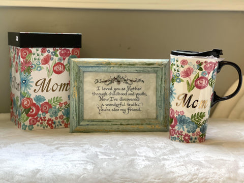 I Loved You as A Mother Friend Framed Calligraphy Quote