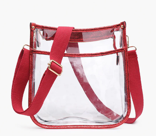 Posie Clear Crossbody Purse