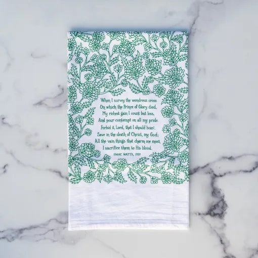 Hymn Tea Towel Assorted