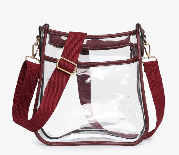 Posie Clear Crossbody Purse