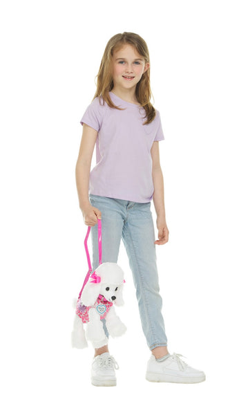 Animal Purse White Poodle Little Girl