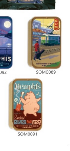 Postcard Memphis Ast Spirit of Memphis