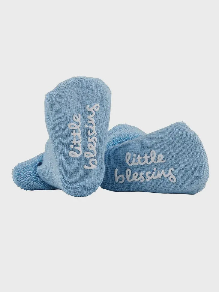 Little Blessing Blue Socks