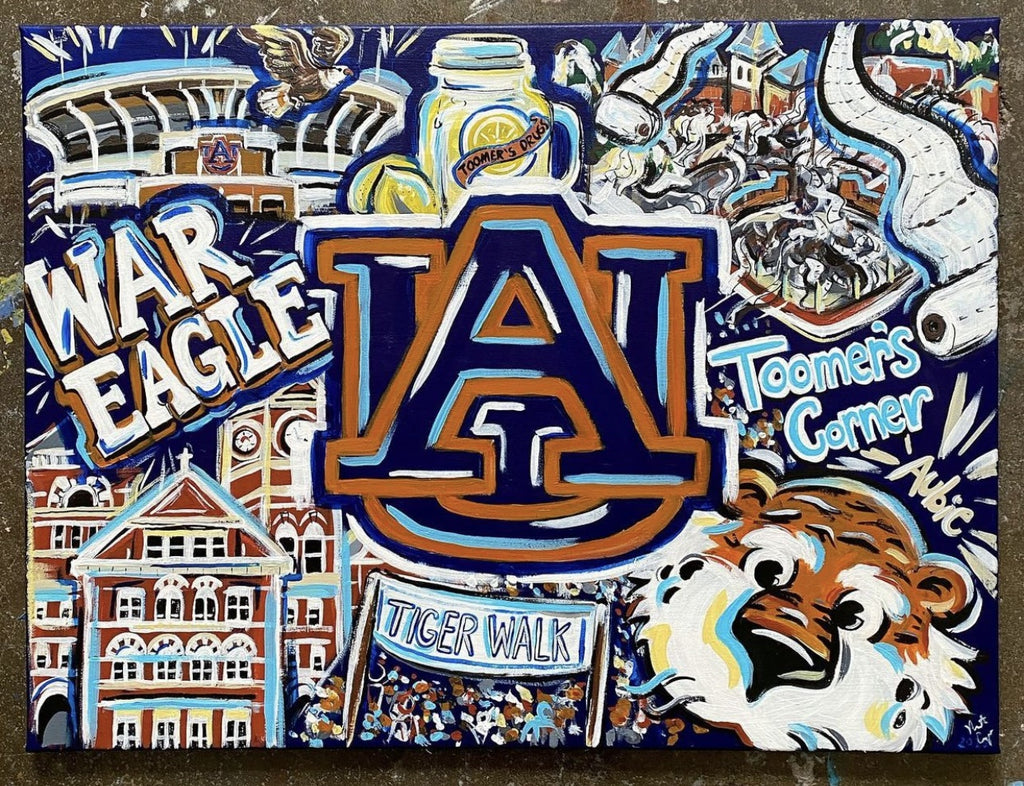 Pop Art Auburn Natalie Cooper