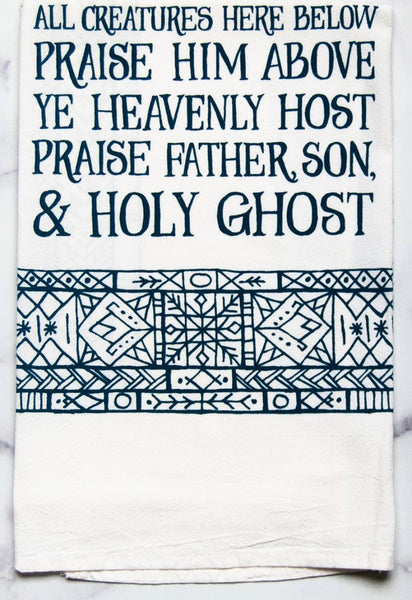 Hymn Tea Towels Ast