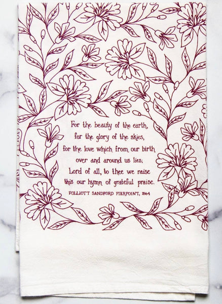 Hymn Tea Towel Assorted