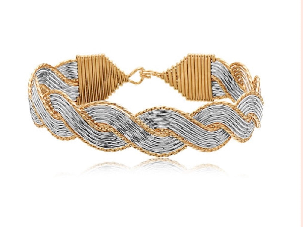 Aurora Two Tone Ronaldo Bracelet
