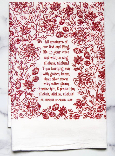 Hymn Tea Towels Ast
