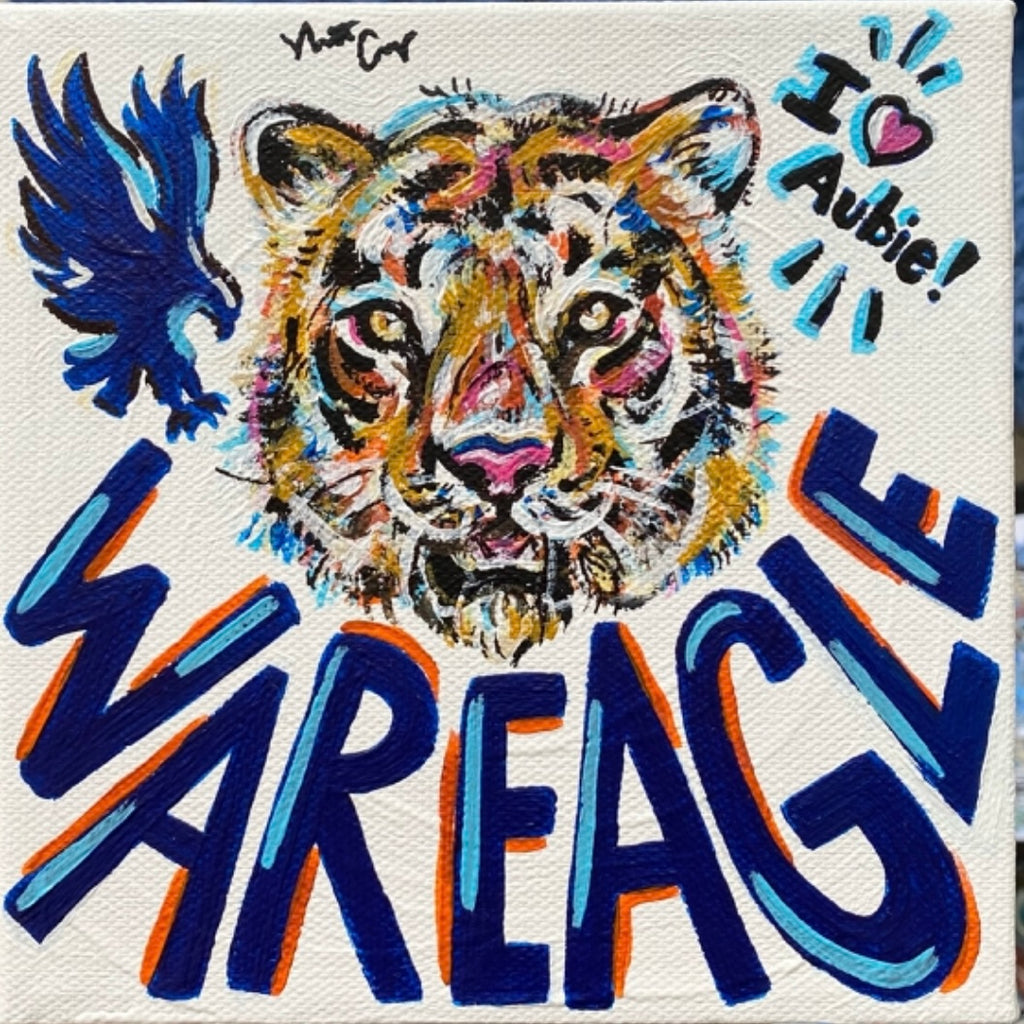 Pop Art College Mascot Prints By Natalie Cooper