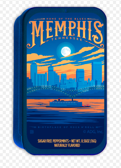 Mint Tin Spirit of Memphis