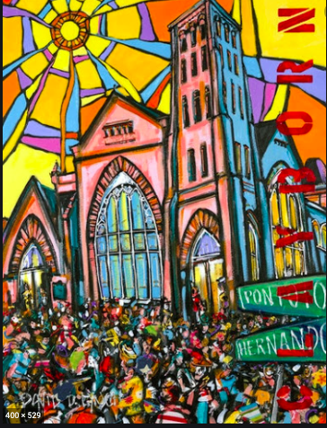 #35 Clayborn Temple Print David Lynch