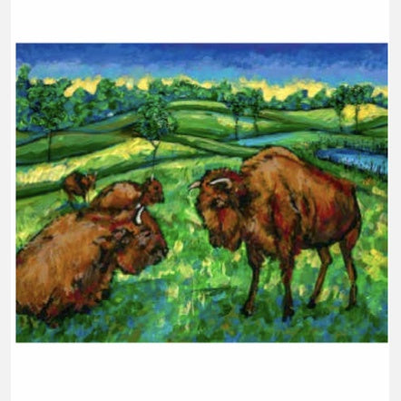 #108 Shelby Farms Print David Lynch