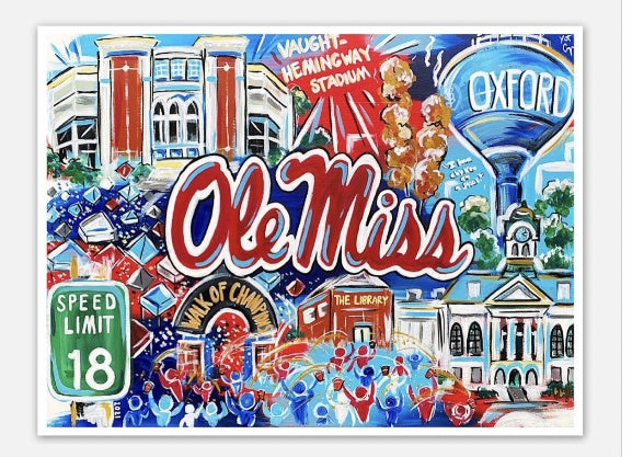 Pop Art Ole Miss Natalie Cooper